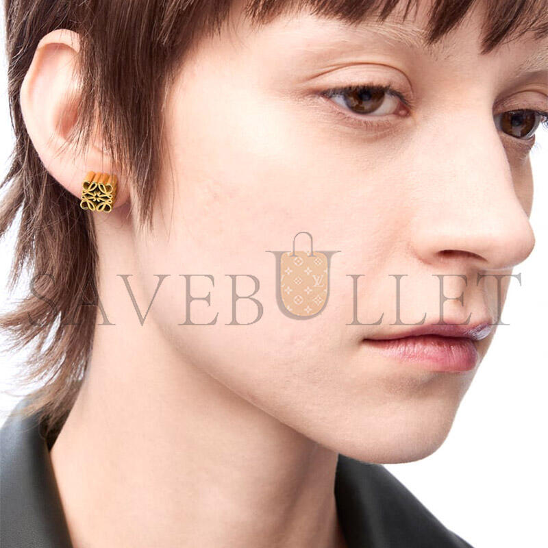 L0ew* anagram stud earrings in sterling silver j821239x04-8130